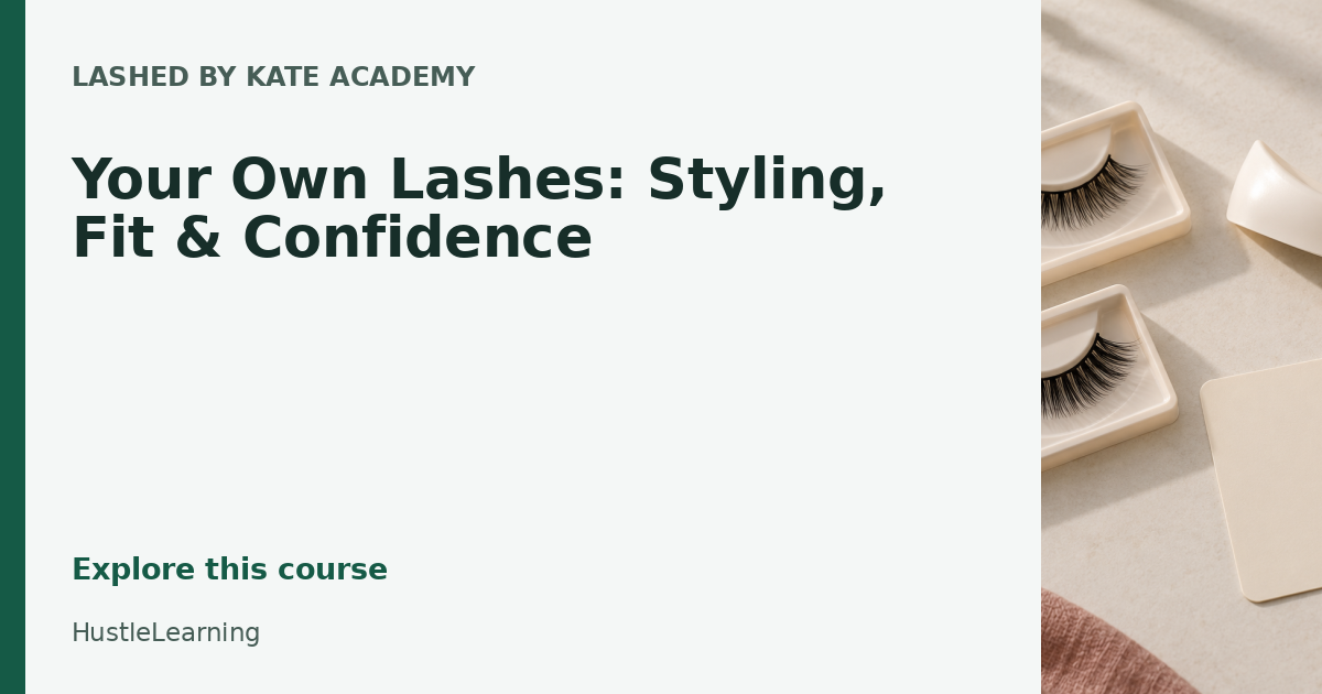 Your Own Lashes: Styling, Fit & Confidence